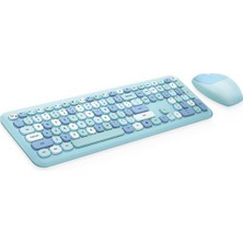 Die Grup Mofii NO666 Mavi Klavye Mouse Set