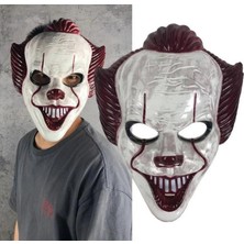 Die Grup Plastik Joker Maskesi Killer Palyaço Maskesi