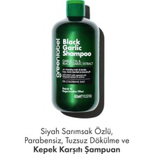 Greenlabel Siyah Sarımsak Özlü Parabensiz Tuzsuz Dökülme Ve Kepek Karşıtı Şampuan 400 ml