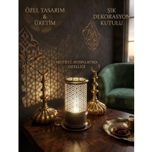Özel Tasarım Dekoratif Desenli Gece Lambası