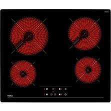Teka Tz 6415 Vitroseramik Ocak 6300 W Güçlü Cam Yüzeyli Dört Gözlü Elektrikli Ankastre