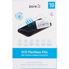 HTstore Zore High Hardness 7h Flexible Nano Glass Film 196MM x 125MM 10 Adet