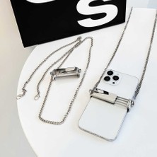 HTstore Zore İP02 Cep Telefonu Boyun Askısı Metal Zincir
