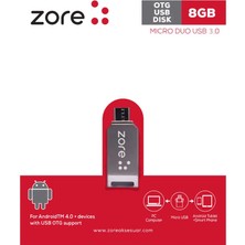 HTstore Zore 3.0 Micro Metal Otg 8 GB