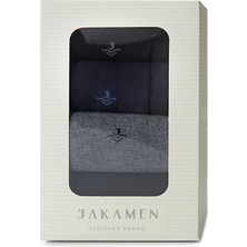 Jakamen 5'li Bambu Karışımlı Hediye Kutlu Çorap Seti