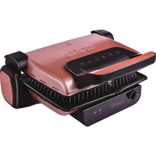 STILEVS TOSTHANE 1800 W Granit Tost Makinesi Rose Gold Çıkartılabilir Plaka ile Pratik Kullanım
