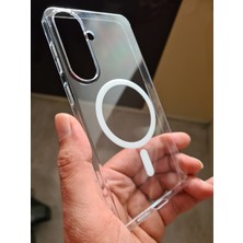 More Gsm Samsung Galaxy S26 Plus Uyumlu Magsafe Sararmaz Sert Pc Kılıf | Ultra Ince Hafif | Kristal Şeffaf Mika Arka Kapak