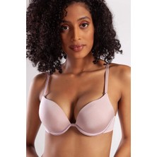 Beruflic Garland Heavy Push Up Bra, Açık Pembe Konforlu ve Şık Sütyen