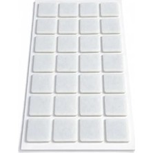 Die Grup 25MM x 25MM Yapışkanlı Keçe Ped, 32 Parça Set ile Zemin Koruma