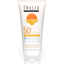 Thalia Güneş Koruyucu Krem 50SPF+ Hassas Ciltler İçin 175 ml Korumalı Nemlendirici Formül
