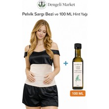 Dengeli Market Alt Batın (Pelvik) Bölgesi Sargı Bezi - 100 ml Hint Yağı (Hekzansız)