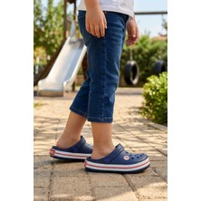 Walkway 214 F Lacivert Unisex Çocuk Sabo Terlik