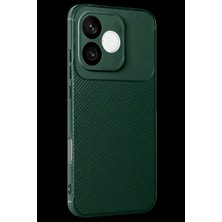 Senson Huawei Honor 600 Lite Auto Focus Karbon Kapak - Koyu Yeşil