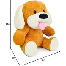 Esranın Dünyası Ofis Hediyesi Kuzu 20-25 cm Figürlü Pelüş Ayıcık, 20 cm Teddy Bear,sevgiliye Hediye (Köpek)