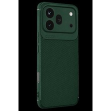 Senson Huawei Honor 600 Pro Auto Focus Karbon Kapak - Koyu Yeşil