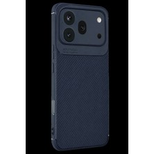 Senson Huawei Honor 600 Pro Auto Focus Karbon Kapak - Lacivert