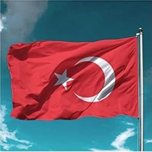 Esranın Dünyası 150X225 cm Türk Bayrağı, Alpaka Kumaş Kalitesi