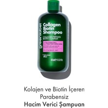 Greenlabel Kolajen Ve Biotin Parabensiz Hacim Verici Şampuan 400 ml
