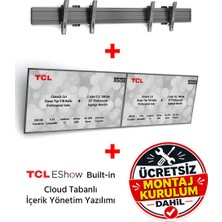 Tcl Tmn 55” 2x1 Digital Menüboard Paketi | Profesyonel Signage Ekran Sistemi