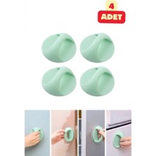 Vekorr 4 Adet Kulp Tutacağı Dolap Çekmece Cam Pratik Kendinden Yapışkanlı Açma Kulpu Tutacak