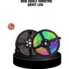 My Best Store Smart Şerit LED Kumandalı USB Enerjili Suya Dayanıklı Dekoratif Aydınlatma