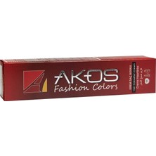 Akos Tüp Boya 60 ml - 3,53 Vişne Kızılı Uzun Süre Kalıcı Kremsi Saç Boyası