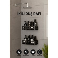 My Best Store Yapışkanlı Duvar Rafı Organizer Banyo Rafı Duş Rafı Mutfak Rafı Havluluk Sabun Krem Şampuan