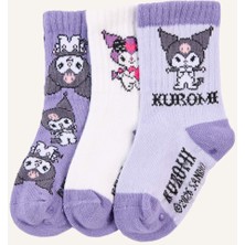 DeFacto Hello Kitty 3'lü Uzun Çorap Kız Bebek H5563A5NS
