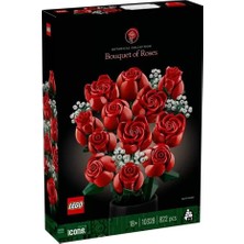 Mrs- 10328 ® Icons Botanical Collection - Gül Buketi 822 Parça +18 Yaş -548484