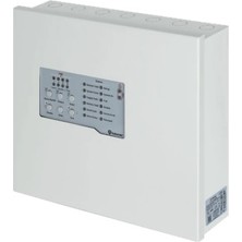 Teknim TFP-4404 Konvansiyonel 4 Bölgeli Yangın Alarm Paneli Metal Kasa
