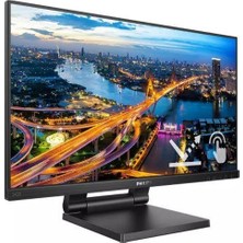 Philips Phılıps 242B1TC-00 23.8" Dokunmatik 4ms 75Hz 1920X1080 Fullhd VGA HDMI Dp Multimedya (Vesa) 10 Parmak Siyah Monitör