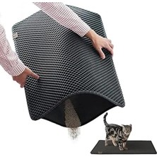 Kedi Tuvalet Önü Paspası, Kolay Temizlik Için Tasarlanmış