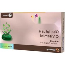 Bağışıklık Destekleyici Ökaliptus ve C Vitamini Pastil - 16 Adet