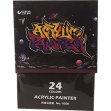 Sta Akrilik Marker Kalem Seti 24'lü