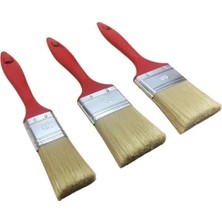 3’lü Boya ve Badana Kestirme Fırçası Seti - 4/6/8 cm