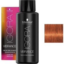 Schwarzkopf Igora Vibrance 7-77 Kumral Ekstra Bakır Tüp Saç Boyası Amonyaksız ve Bitkisel İçerik