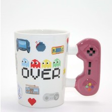 Yvz Store Game Over Porselen Kupa Bardak Dekoratif Hediyelik