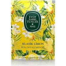 Eyüp Sabri Tuncer 30'lu Limon Kolonyalı Mendil 1,9 ml Beyaz Bal Kokulu 60 Derece (9,3 X 12,5)