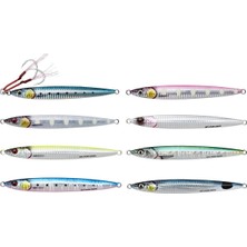 Savage Gear 3D Slim Jig Minnow 10CM 40GR Sahte Balık Bone White Glow