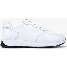 Valmenti Erkek Hakiki Deri Beyaz Sneakers & Spor Ayakkabı 771 81128 Erk Ayk Y26 Beyaz