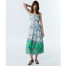 Twist Desenli Cutout Elbise TS1260002281089