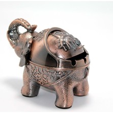 Yvz Store Metal Fil Figürlü Küllük ALK1656 Dekoratif Hediyelik