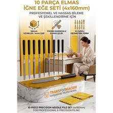 Marsilyan 10'lu Iğne Eğe Seti 160MM | Saatçi Eğesi | Metal, Ahşap, Hobi, Modelcilik 723187