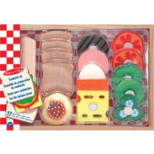 Melissa and Doug Ahşap Sandviç Seti