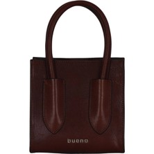 Bueno Shoes Kahverengi Açık Npl Deri Kadın El Çantası