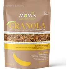 Mom's Natural Foods Muz+Cevizli Granola 280 G E