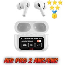 My Best Store 2. Nesil Pro 2 Kulaklık Anc Mod Özellikleri Aktif Ios Android Uyumlu Wireless Şarjlı