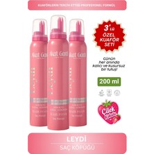 WOU World of Unique Saç Köpüğü Hacimli Bukleler Leydi 200ML.3'LÜ Özel Set