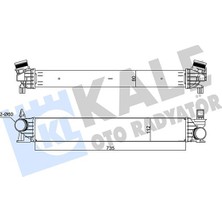 Kale Depomix Turbo Radyatörü Intercooler Boxer Iii-Jumper Iii 2.2-3.0hdi 12 Ducato Iii 2.3-3.0jtd 11 Euro5