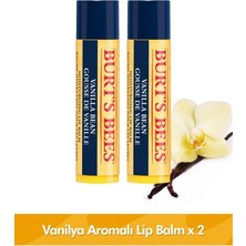 Burt's Bees Vanilya Aromalı Dudak Bakım Kremi 4,25 Gr x 2 Nemlendirici Özellikli